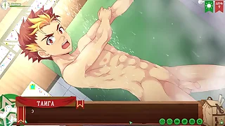 Game: Friends Camp path 2, attaching 5 - In the shower with Taiga (russian voiceover)